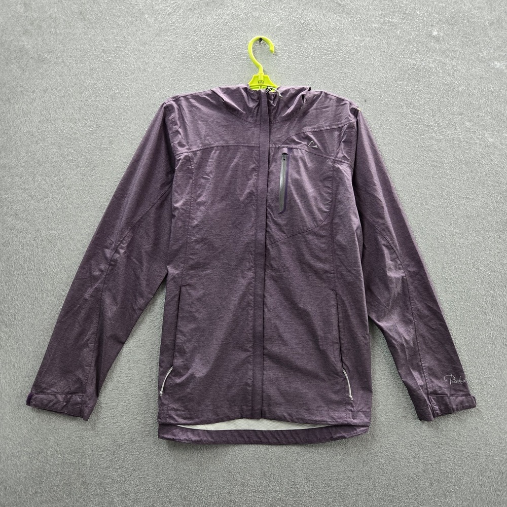 Paradox Women Jacket XL Purple Nylon Activewear Zipper Long Sleeve